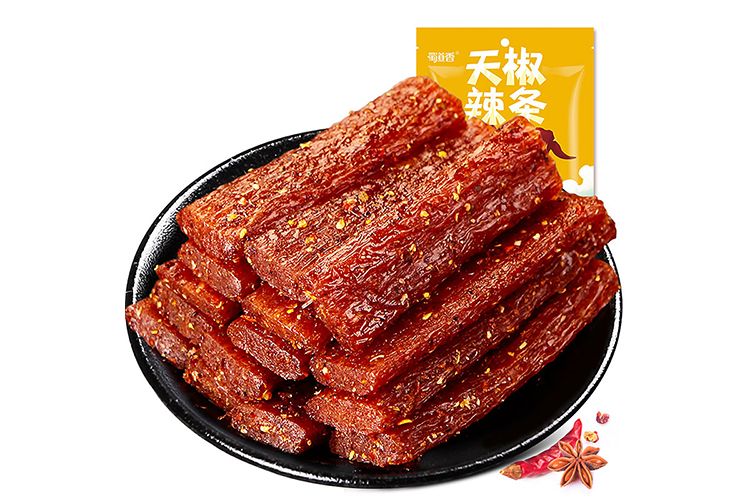 SHUDAOXIANG CHILI SPICY STRIPS 100G